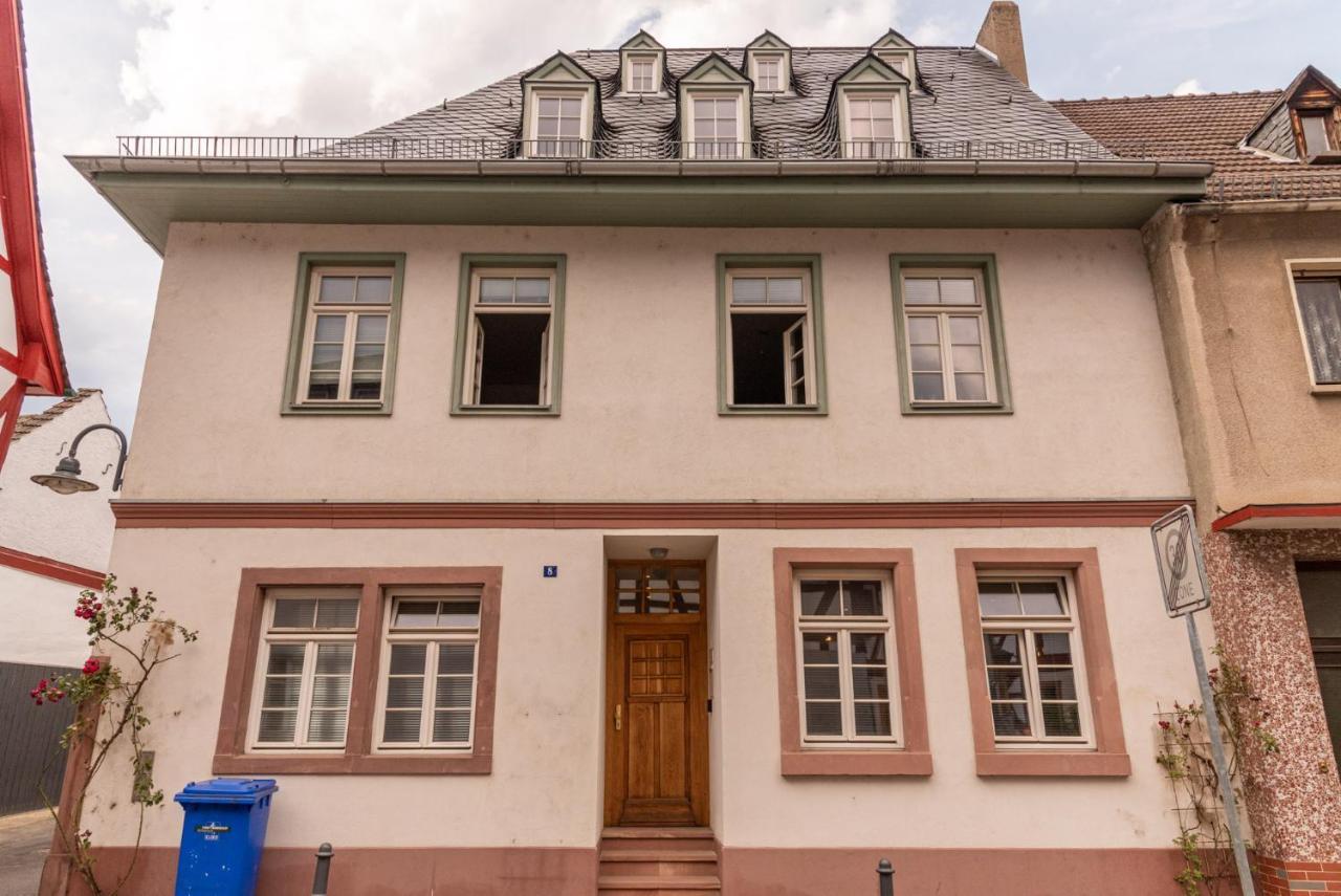 Apartamento Designer Unterkunft in 15. Jahrhundert Altbau 75 m² für max. 4 Personen Eltville am Rhein Exterior foto