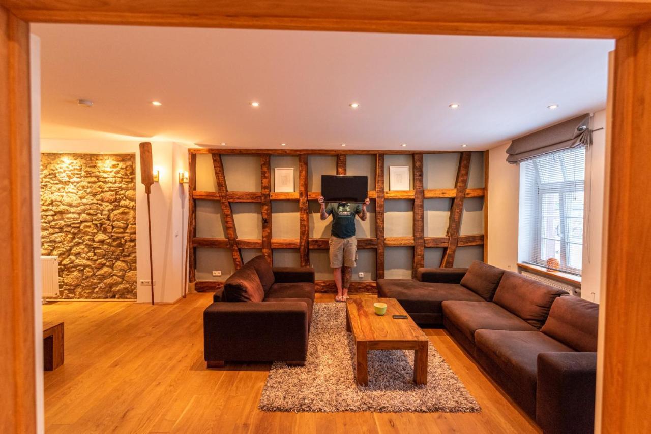 Apartamento Designer Unterkunft in 15. Jahrhundert Altbau 75 m² für max. 4 Personen Eltville am Rhein Exterior foto